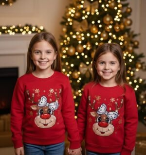 BUZORENOMOÑO Reno Moño Navidad Buzo